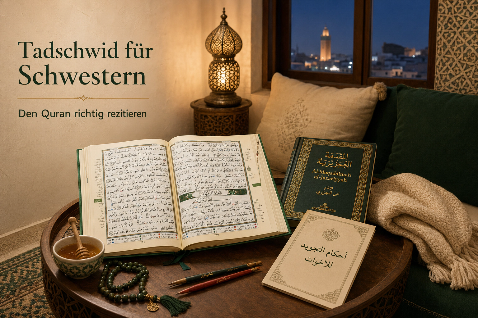 Tadschwied-Kurs für Schwestern – Lerne den Quran richtig rezitieren Neuer Kurs April 2026