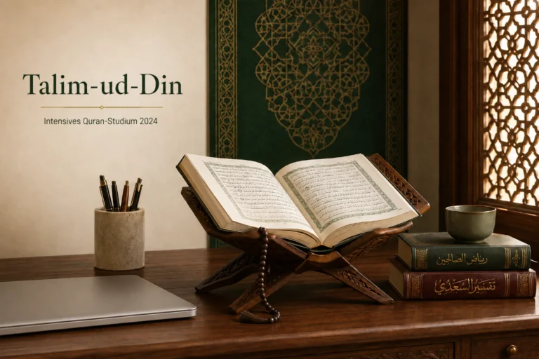 Talim-ud-Din Studium 2024 – Intensives Studium des Qur’an und Islamwissenschaften