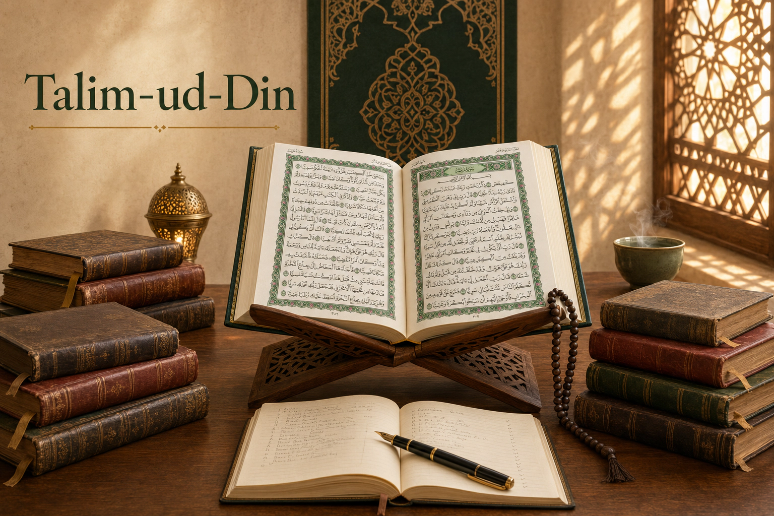 Talim-ud-Din Studium 2026 — Intensives Studium des Quran und Islamwissenschaften