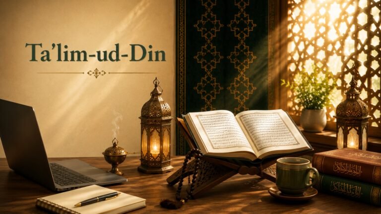 Talim-ud-Din Studium 2026 — Intensives Studium des Quran und Islamwissenschaften